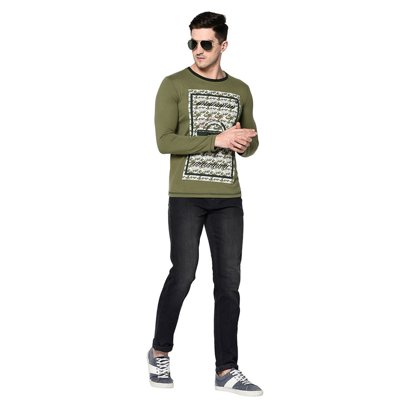 Duke Urban Men Stardust full Sleeve T-Shirt (LF3360)