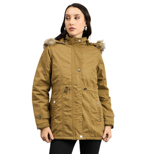 Duke Women Short Style Hooded Bomber Jacket (SDZ4050R)