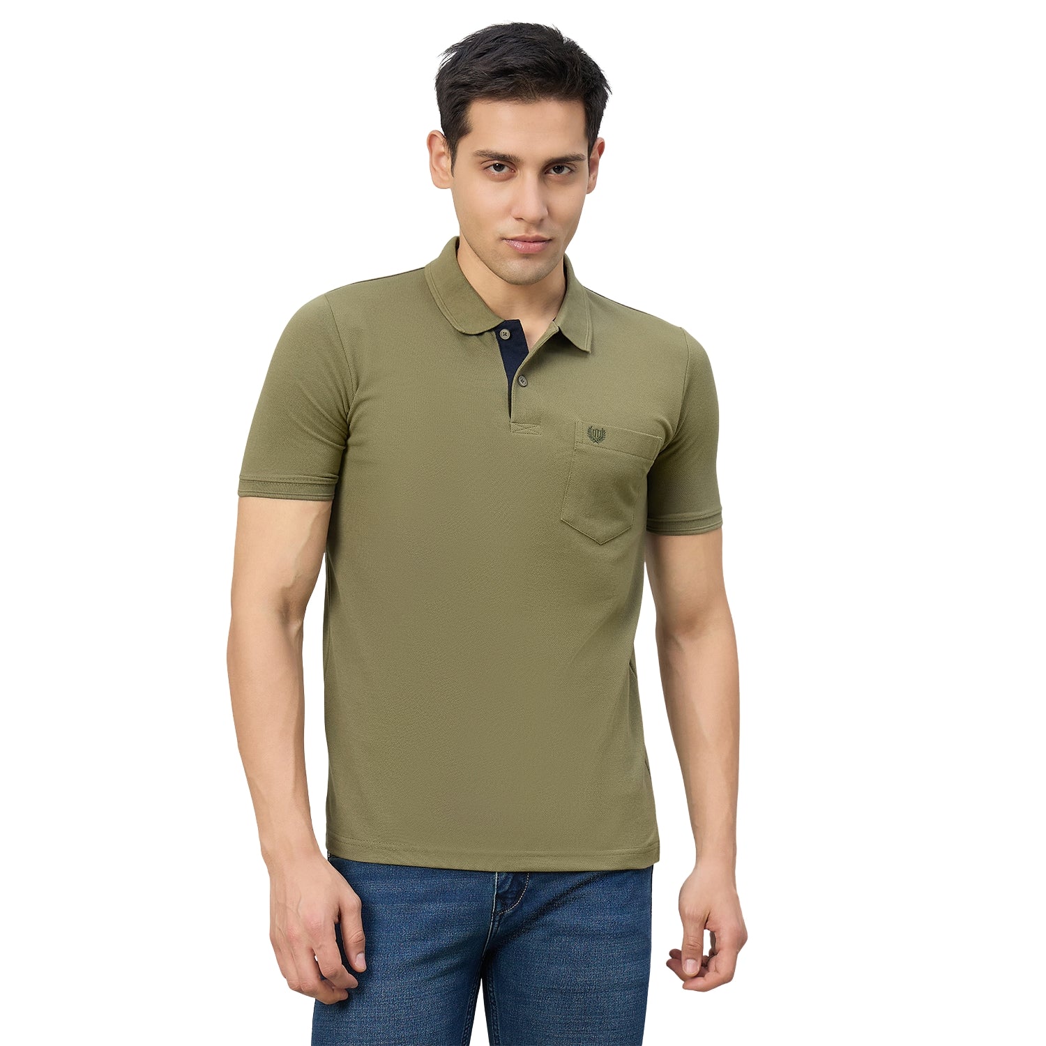 Duke Men Half Sleeve Cotton Smart Fit Casual T-shirt (SD72)