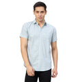 Duke Men Slim Fit Half Sleeve Oxford Cotton Shirt (SDO1CKJ)