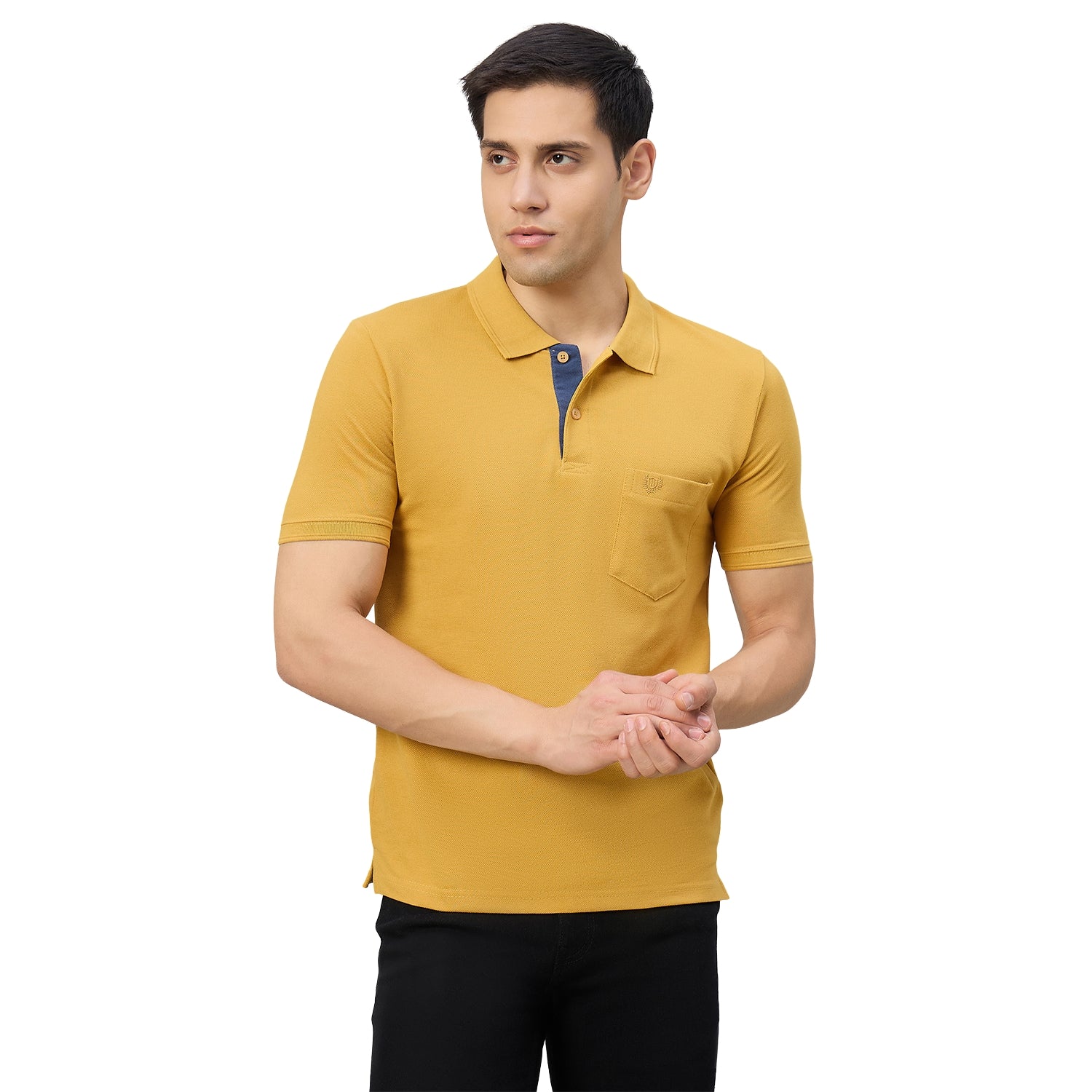 Duke Men Half Sleeve Cotton Smart Fit Casual T-shirt (SD72)