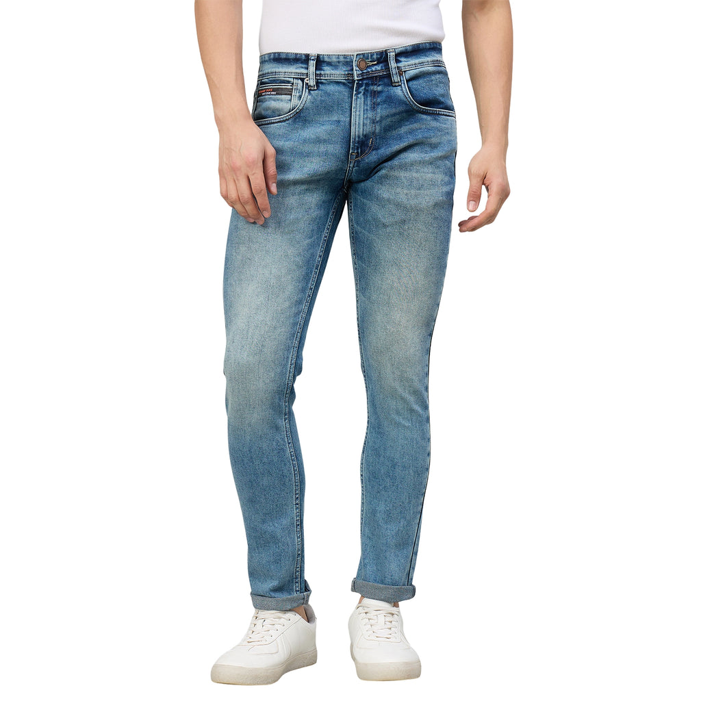 Duke Men Narrow Fit Stretchable Jeans (SDD5963N)