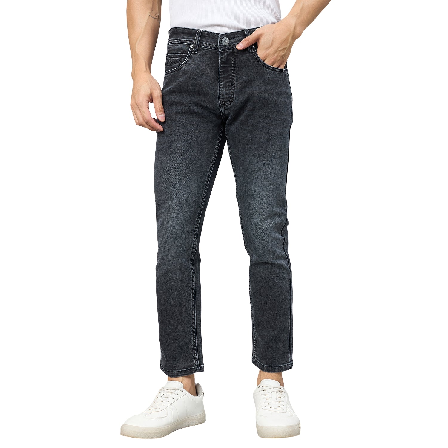 Duke Men Smart fit Stretchable Jeans (SDD9211A)