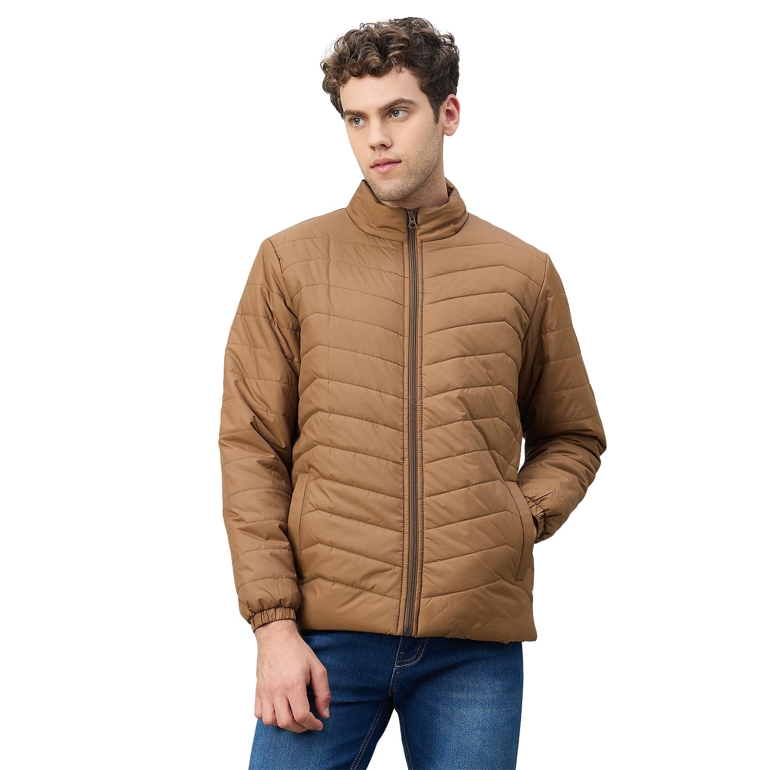 Duke Urban Men Full Sleeve Regular Puffer Jacket (OSDZ9494)
