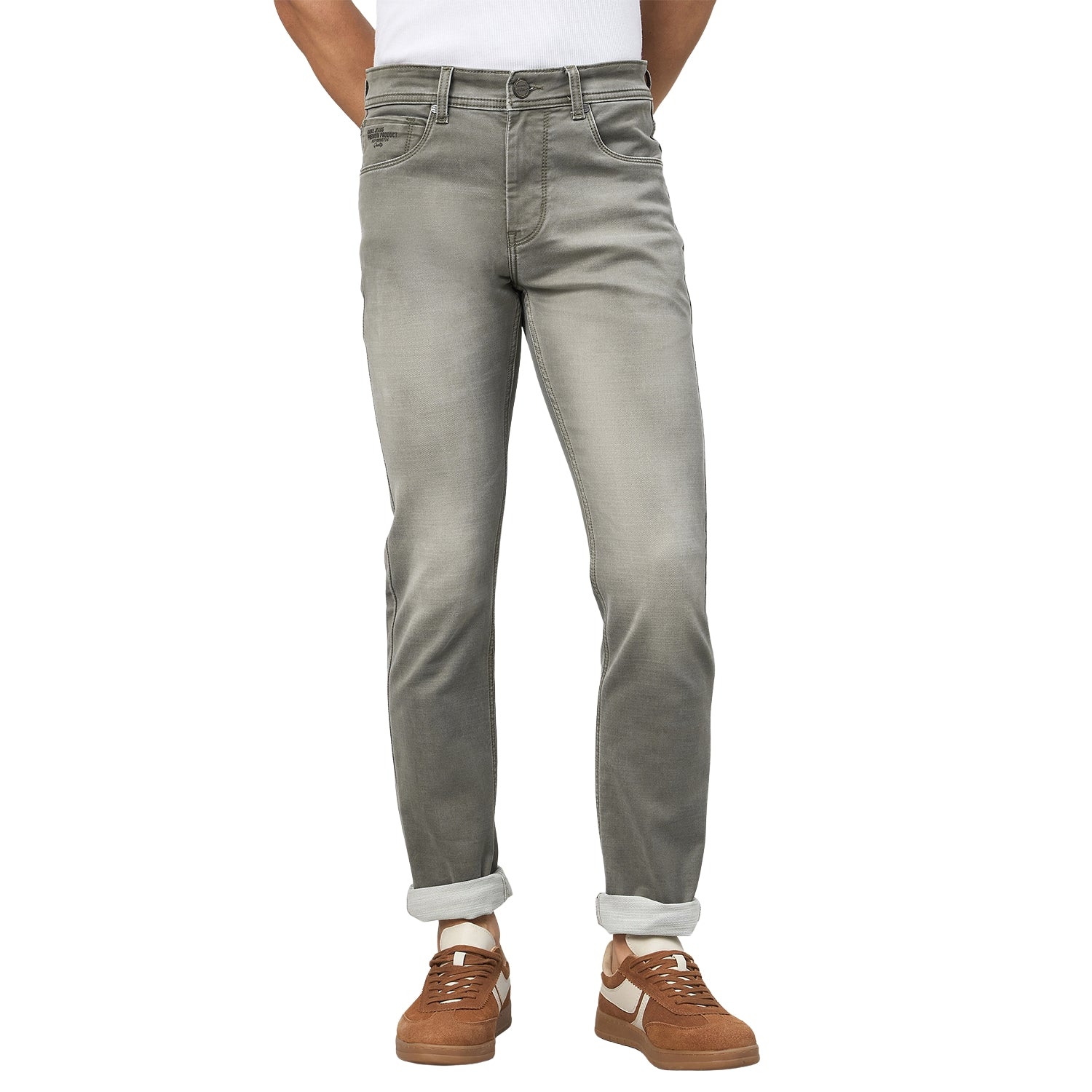 Duke Men Narrow Fit Stretchable Jeans (SDD5999N)