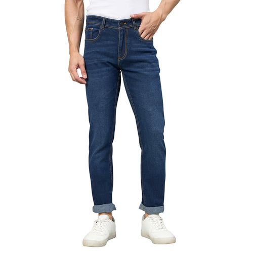 Duke Men Narrow Fit Stretchable Jeans (SDD9271N)