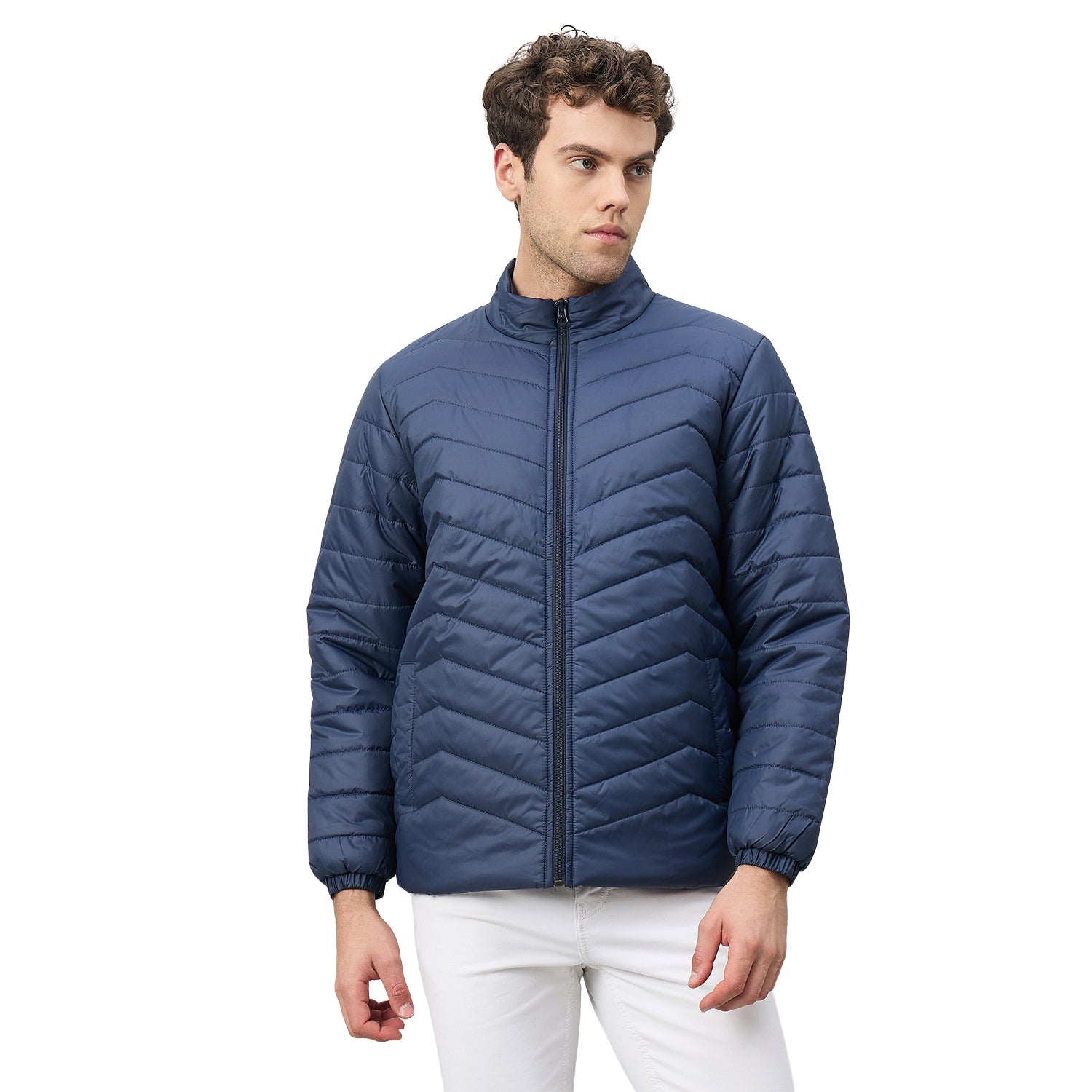 Duke Urban Men Full Sleeve Regular Puffer Jacket (OSDZ9494)