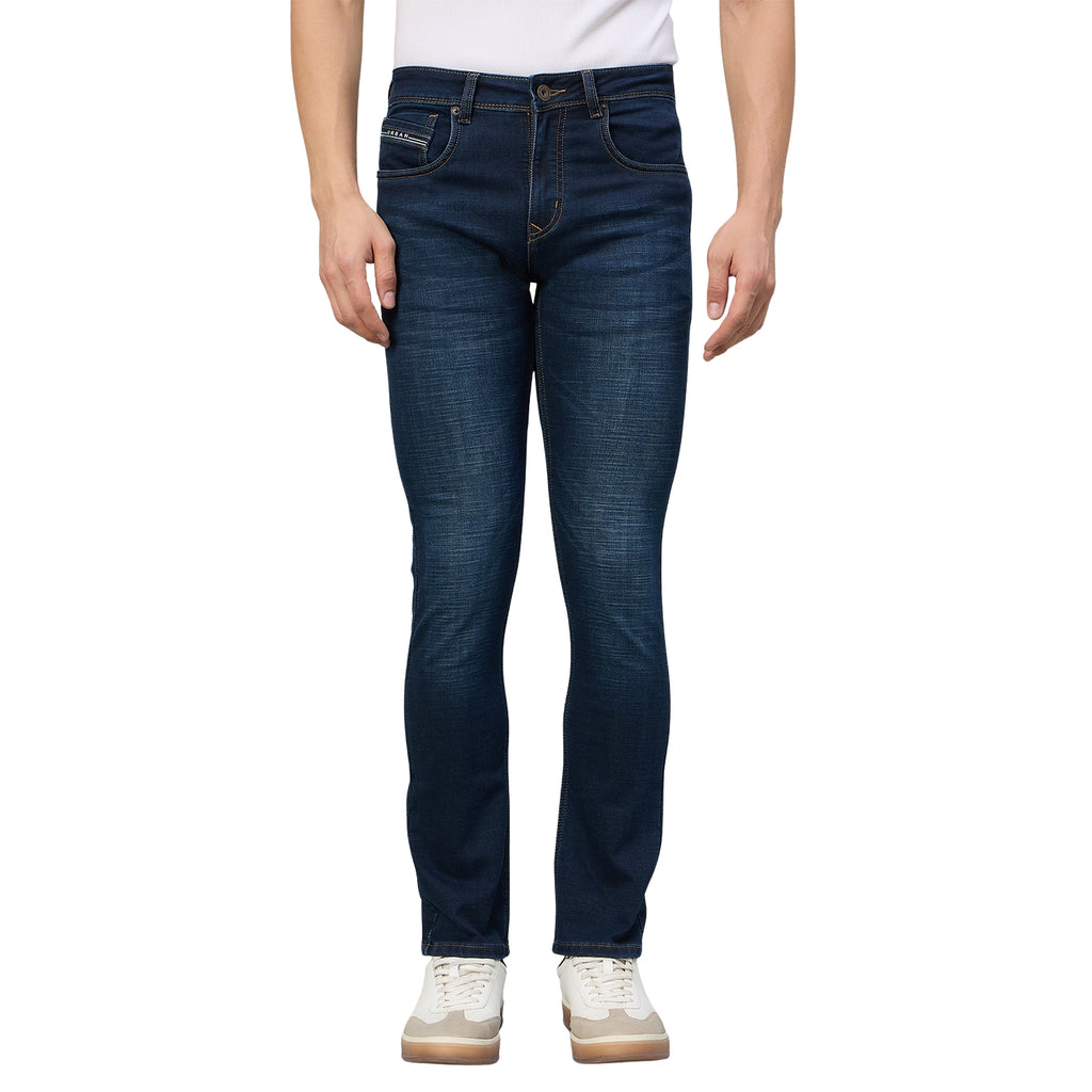 Duke Men Narrow Fit Stretchable Jeans (SDD9246N)