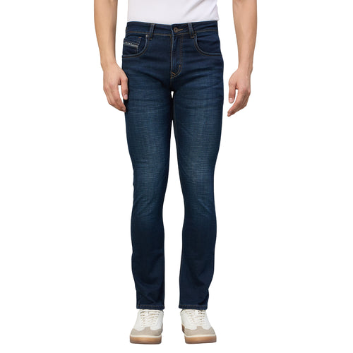 Duke Men Narrow Fit Stretchable Jeans (SDD9246N)