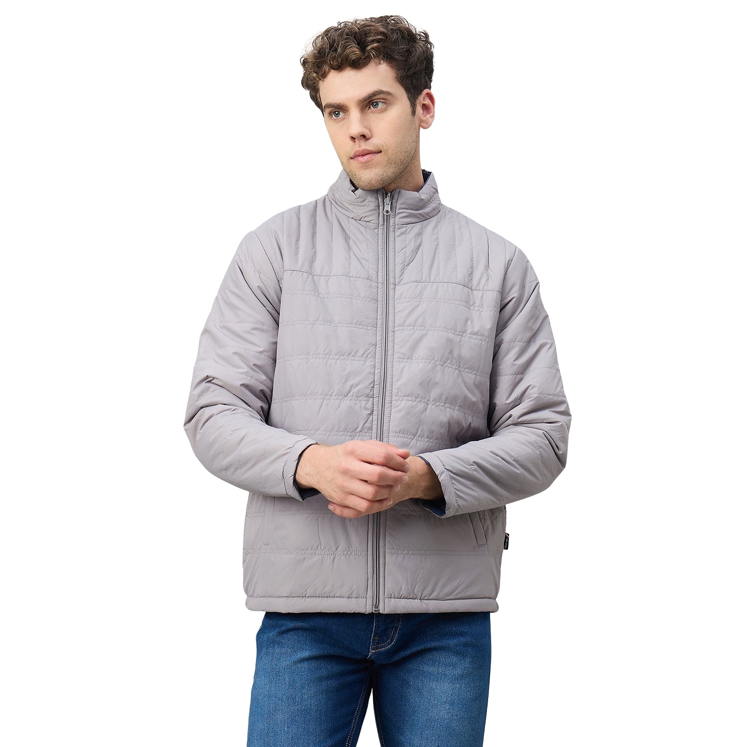 Duke Urban Men Reversible High Neck Regular Jacket (OSDZ9292)