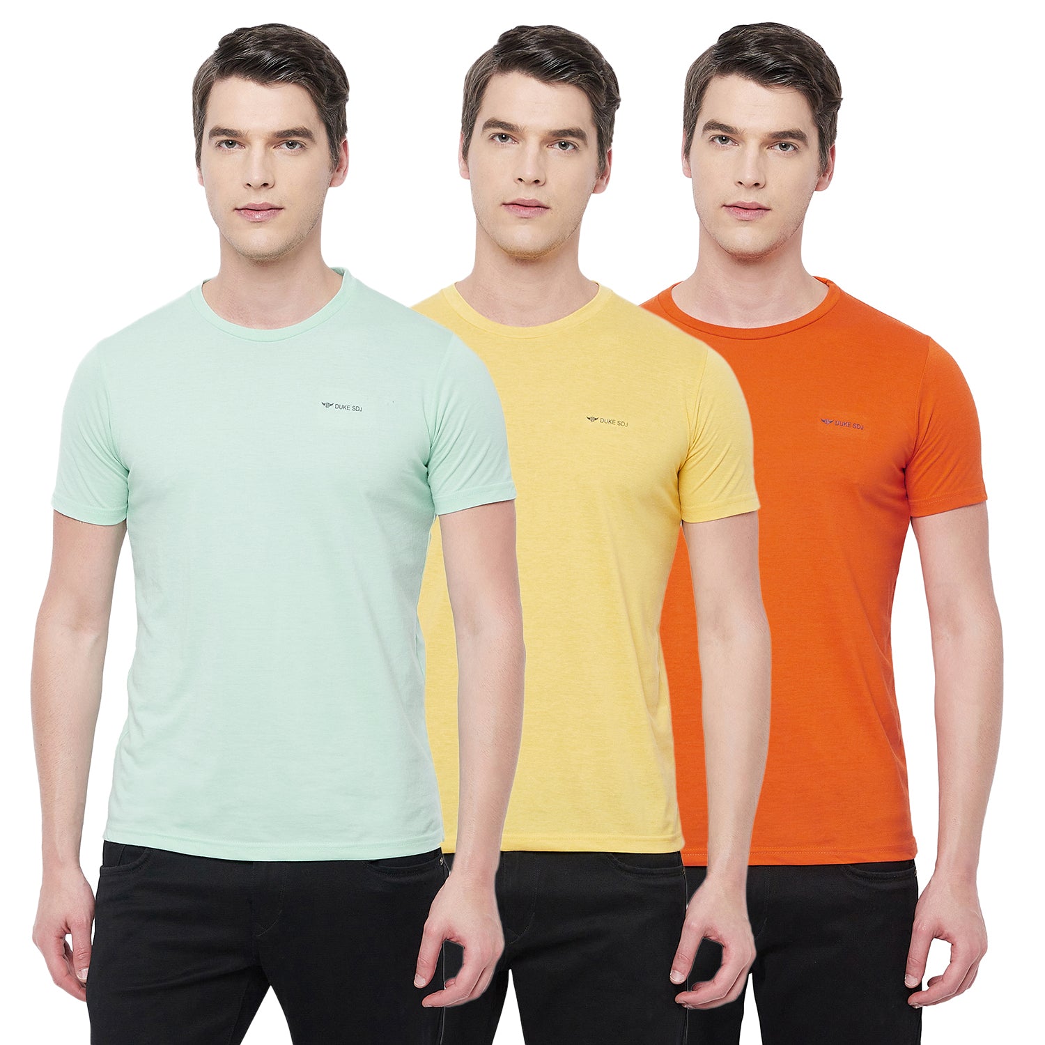 Duke Urban Men Half Sleeve Cotton T-shirt (ONSDVP38)