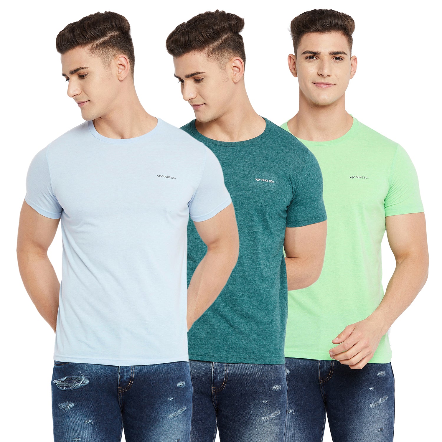 Duke Urban Men Half Sleeve Cotton T-shirt (ONSDVP38)