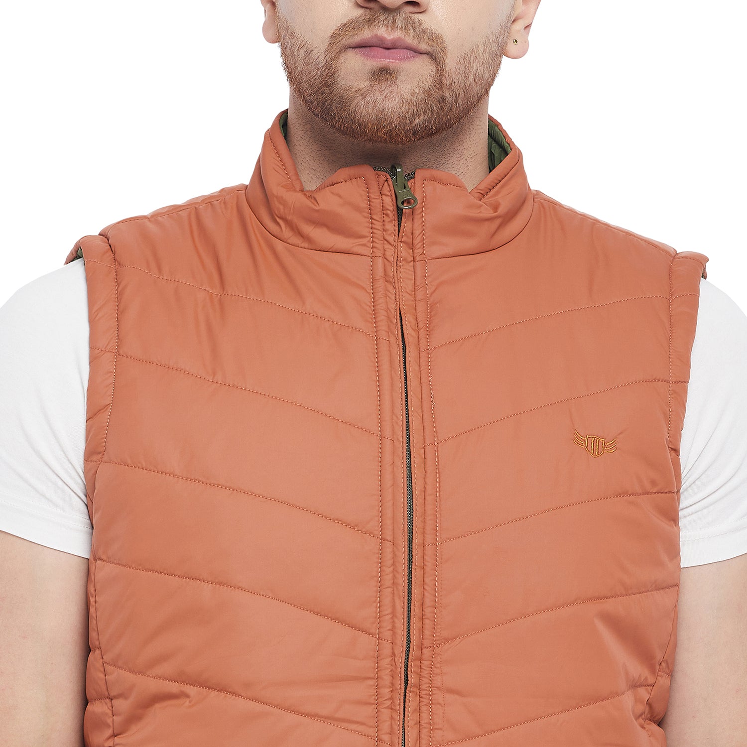 Duke Urban Men Sleeveless Reversible Jacket (SDZ913)