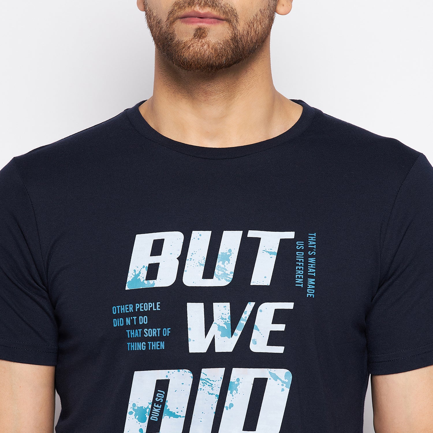 Duke Urban Men Half Sleeve Cotton T-shirt (ONSDVP39)