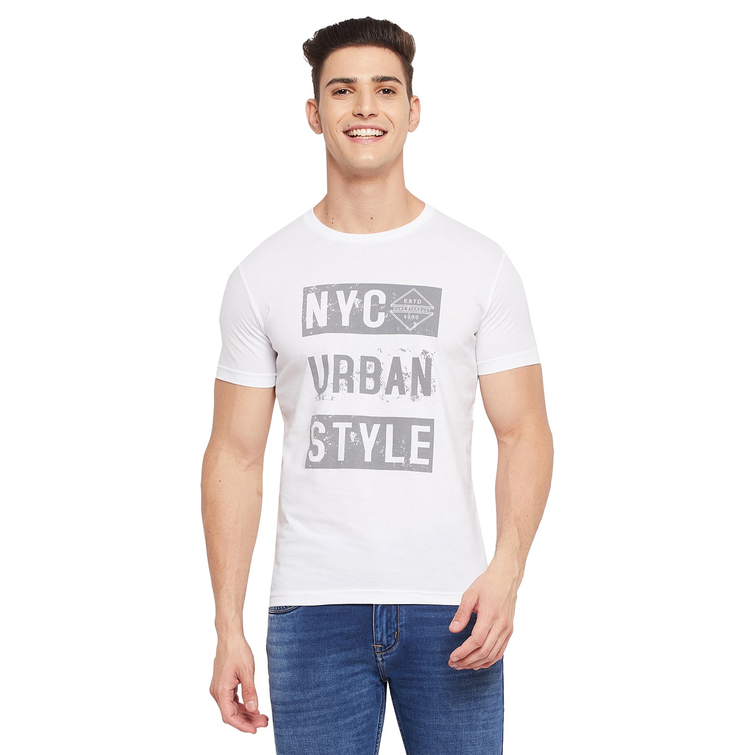 Duke Urban Men Half Sleeve Cotton T-shirt (SDVP38)