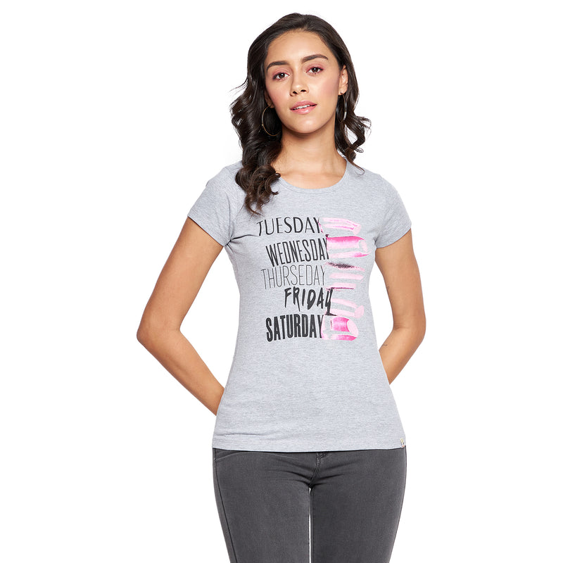 Duke Urban Women Short Sleeve Round Neck Top (LFX106)