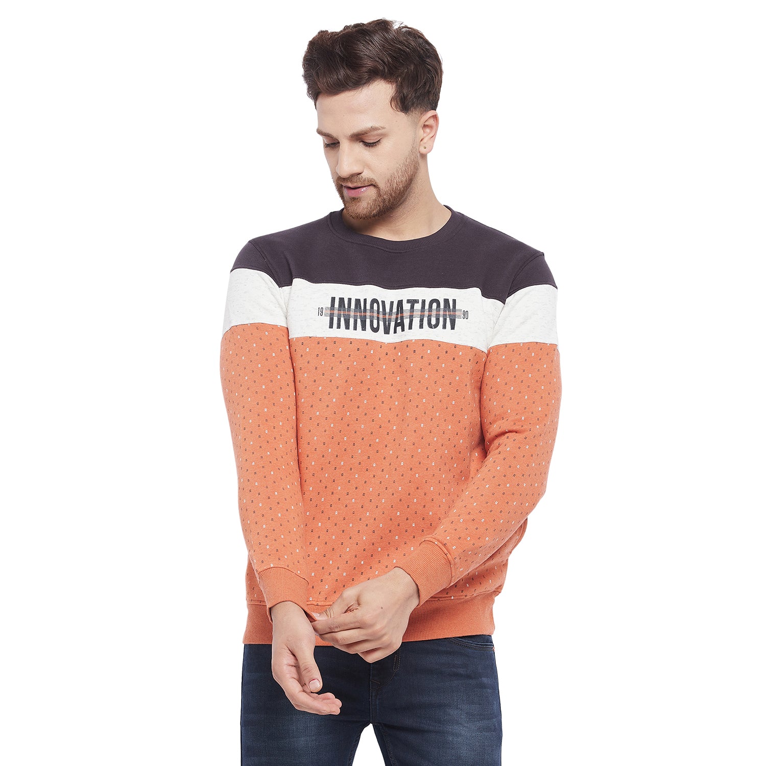 Duke Urban Men Round Neck Sweatshirt (LF3854)