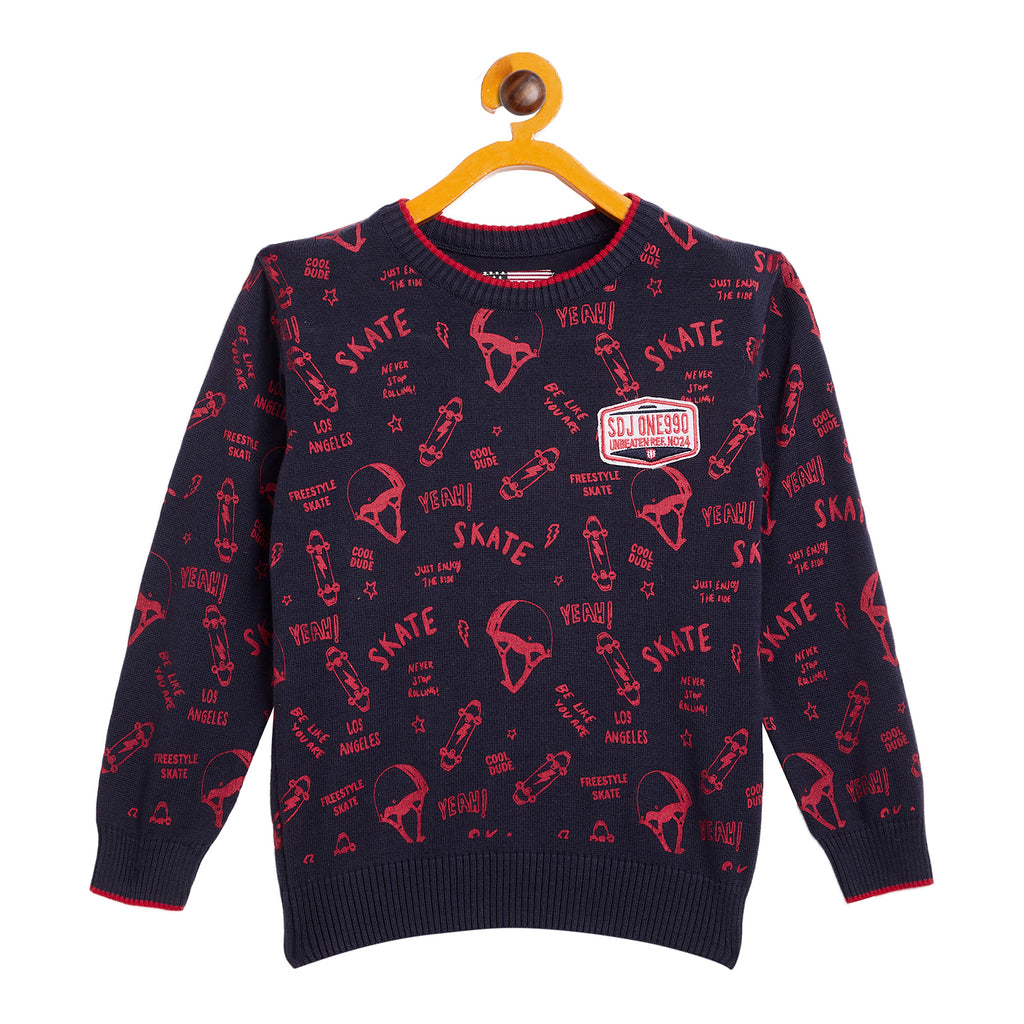 Duke Urban Boys Round Neck Sweater (SDS3562)