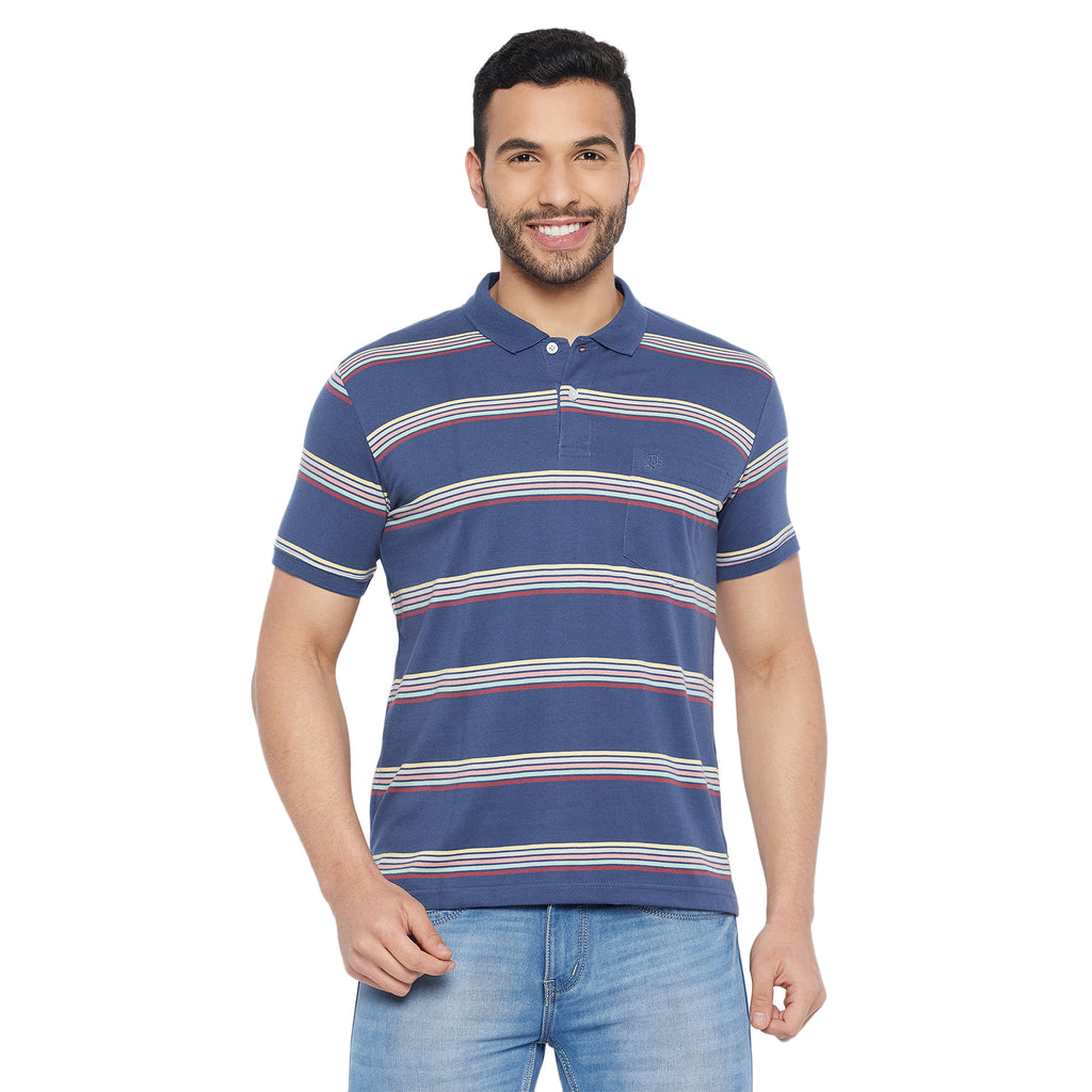 Duke Stardust Men Half Sleeve Cotton T-shirt (LF5805)