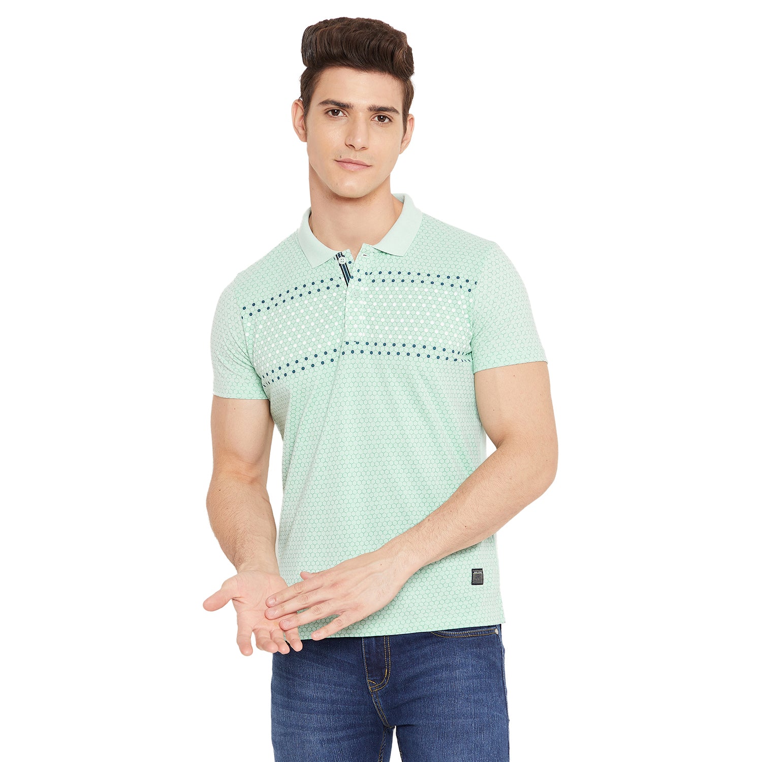 Duke Stardust Men Half Sleeve Cotton T-shirt (MTLF341)