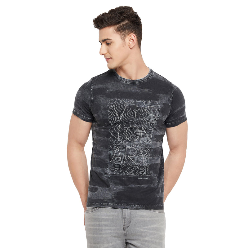 Duke Urban Men Half Sleeve Cotton T-Shirt (LF4611)
