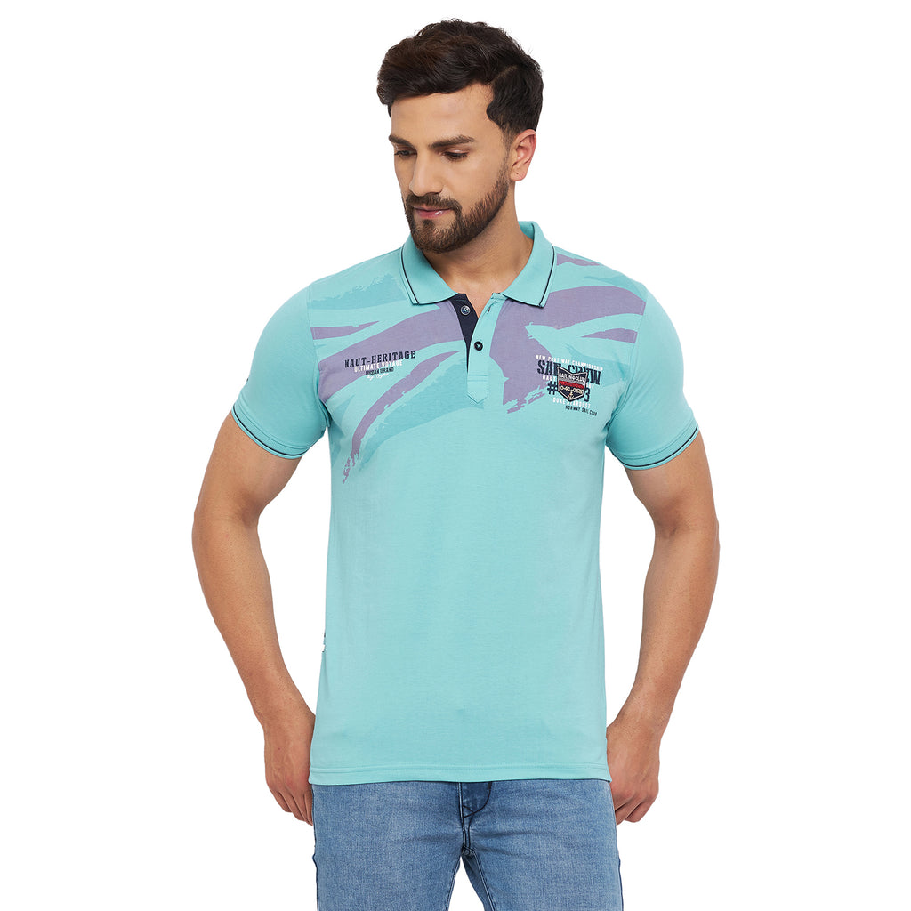Duke Stardust Men Half Sleeve Cotton T-shirt (LF4780)