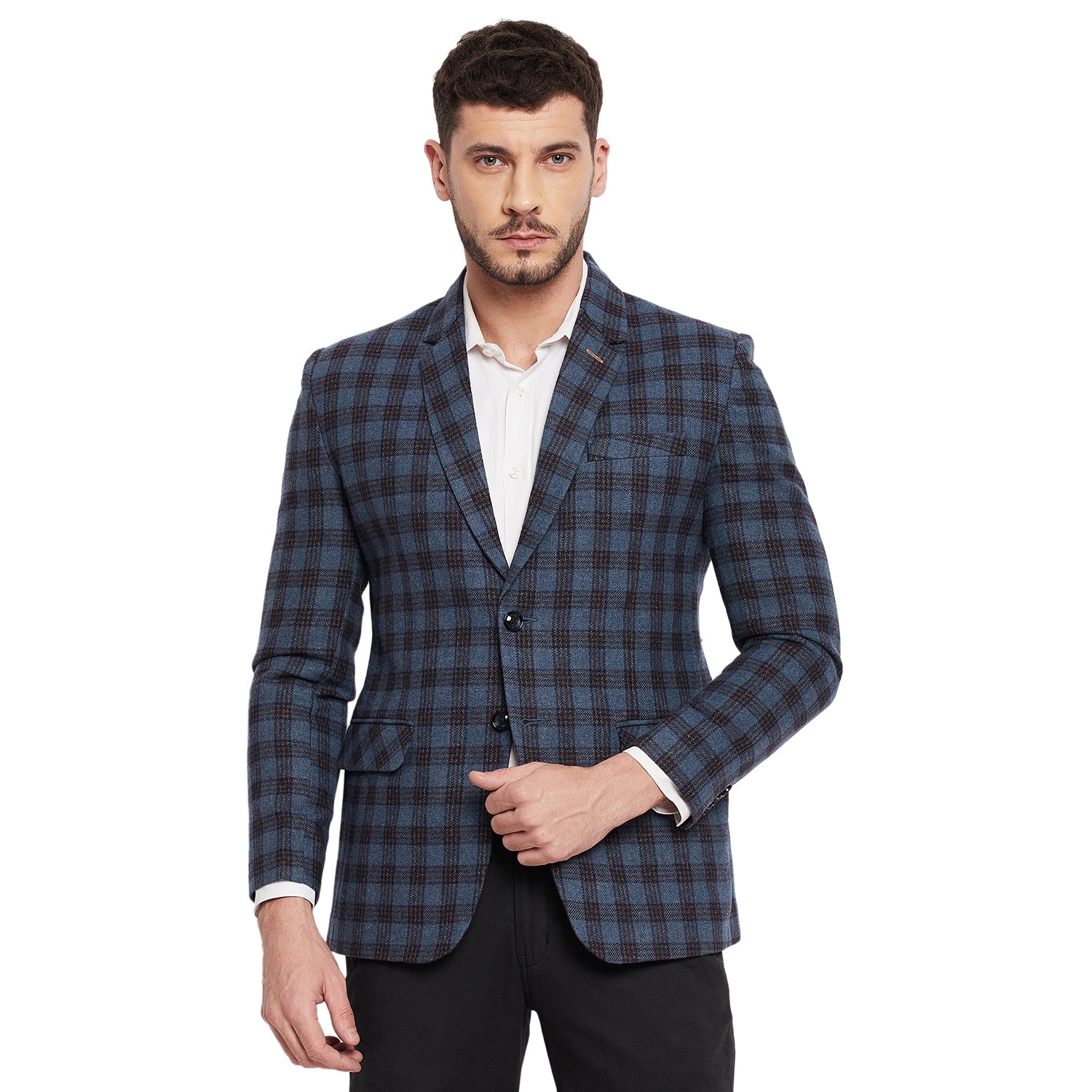Duke Urban Men Full Sleeve Lapel Neck Coat (SDZ935)