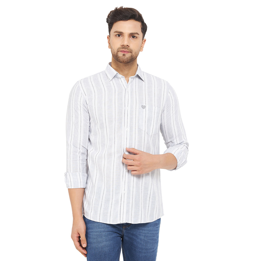 Duke Stardust Men Full Sleeve Cotton Shirt (SDO6CKP)