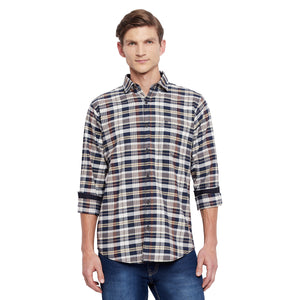 Duke Stardust Men Full Sleeve Cotton Shirt (SDO5CKG)