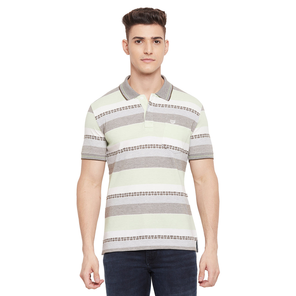 Duke Stardust Men Half Sleeve Cotton T-shirt (LF5394)