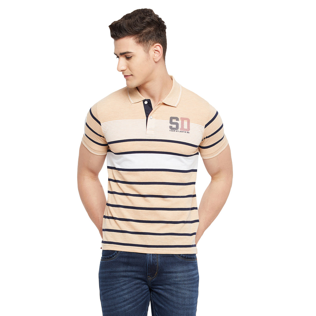 Duke Stardust Men Half Sleeve Cotton T-Shirt (LF4662)