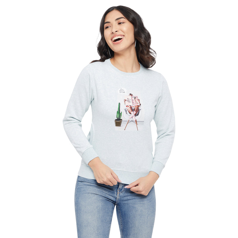 Duke Urban Women Round Neck Sweatshirt (LFX743)