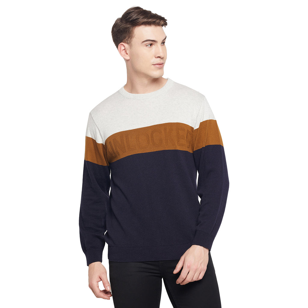 Duke Stardust Men Full Sleeve Round Neck Sweater (SDS653)