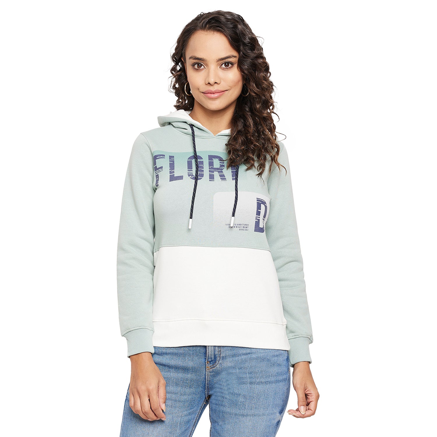 Duke Urban Women Full Sleeve Hooded Sweatshirt (LFX819)