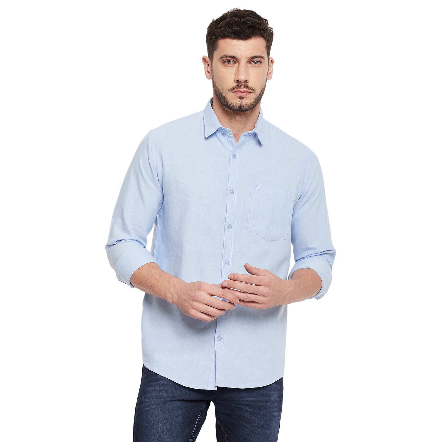 Duke Urban Men Full Sleeve Cotton Shirt (SDO7PLOA)