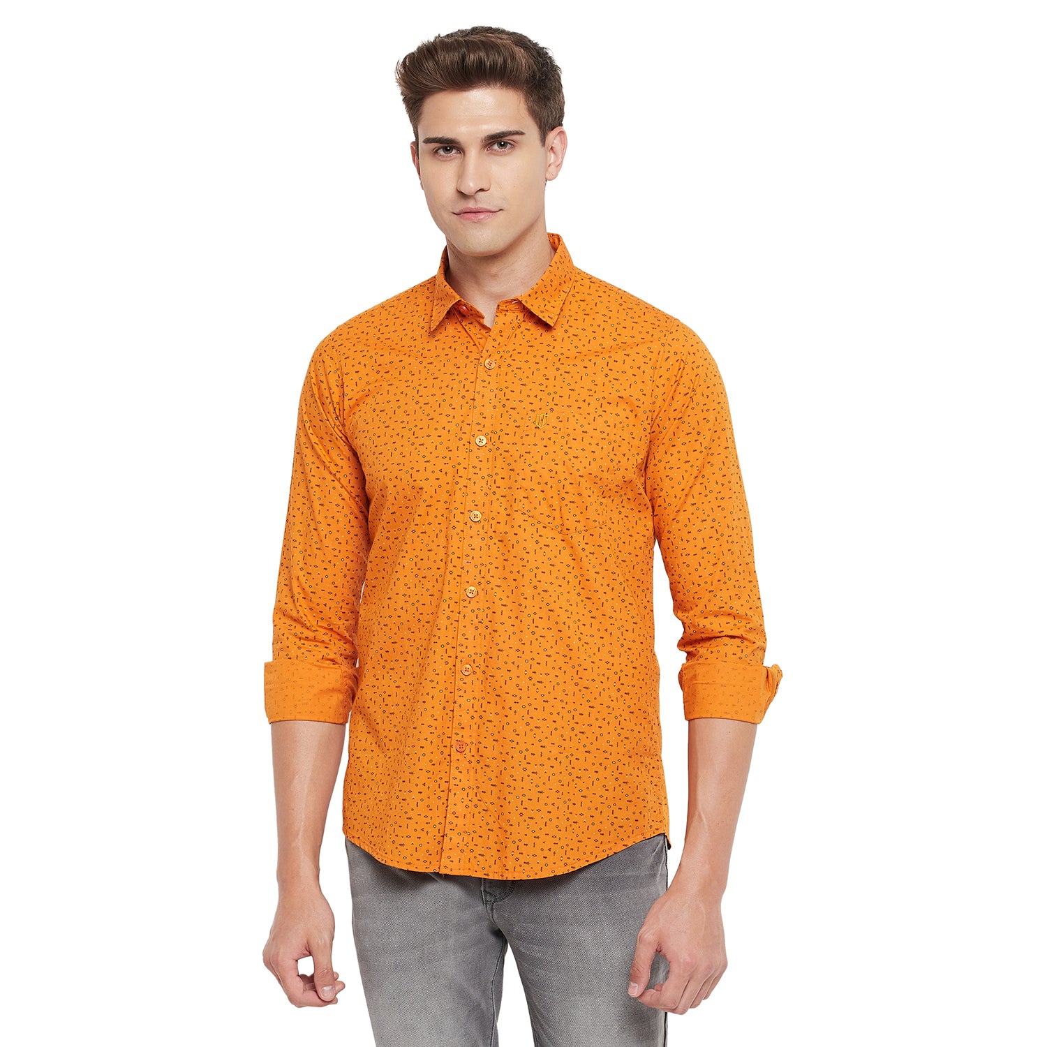 Duke Urban Men Full Sleeve Cotton Shirt (SDO7PRSL)