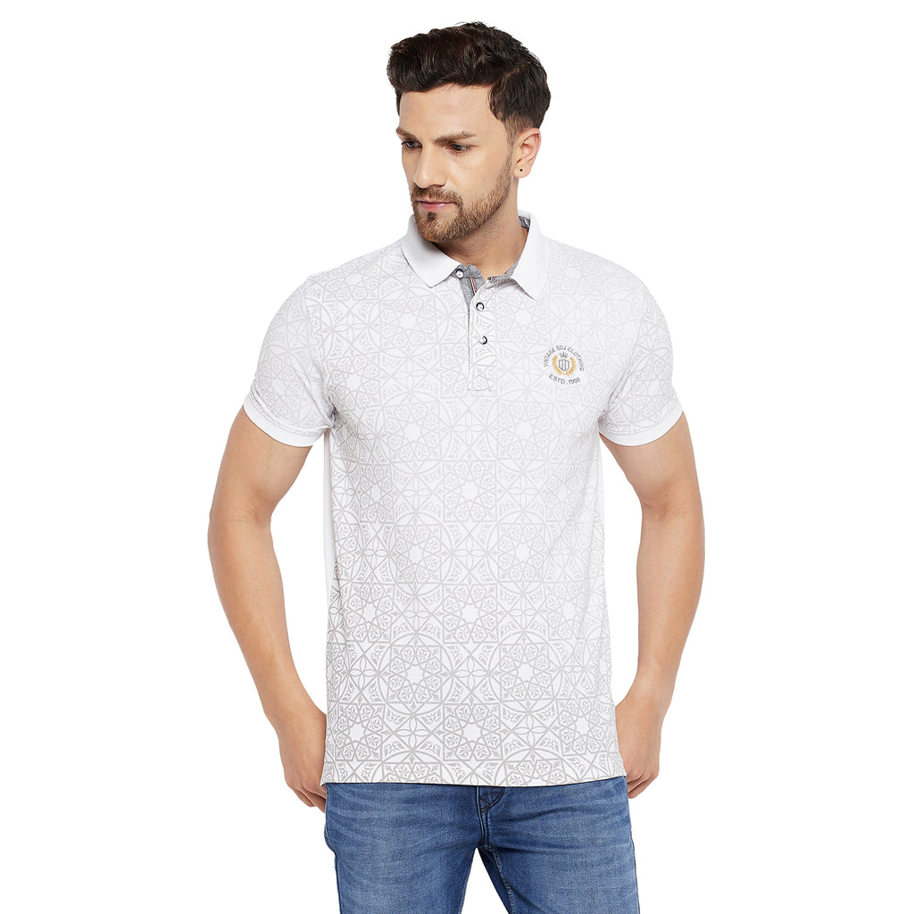 Duke Stardust Men Half Sleeve Cotton T-shirt (LF5444)