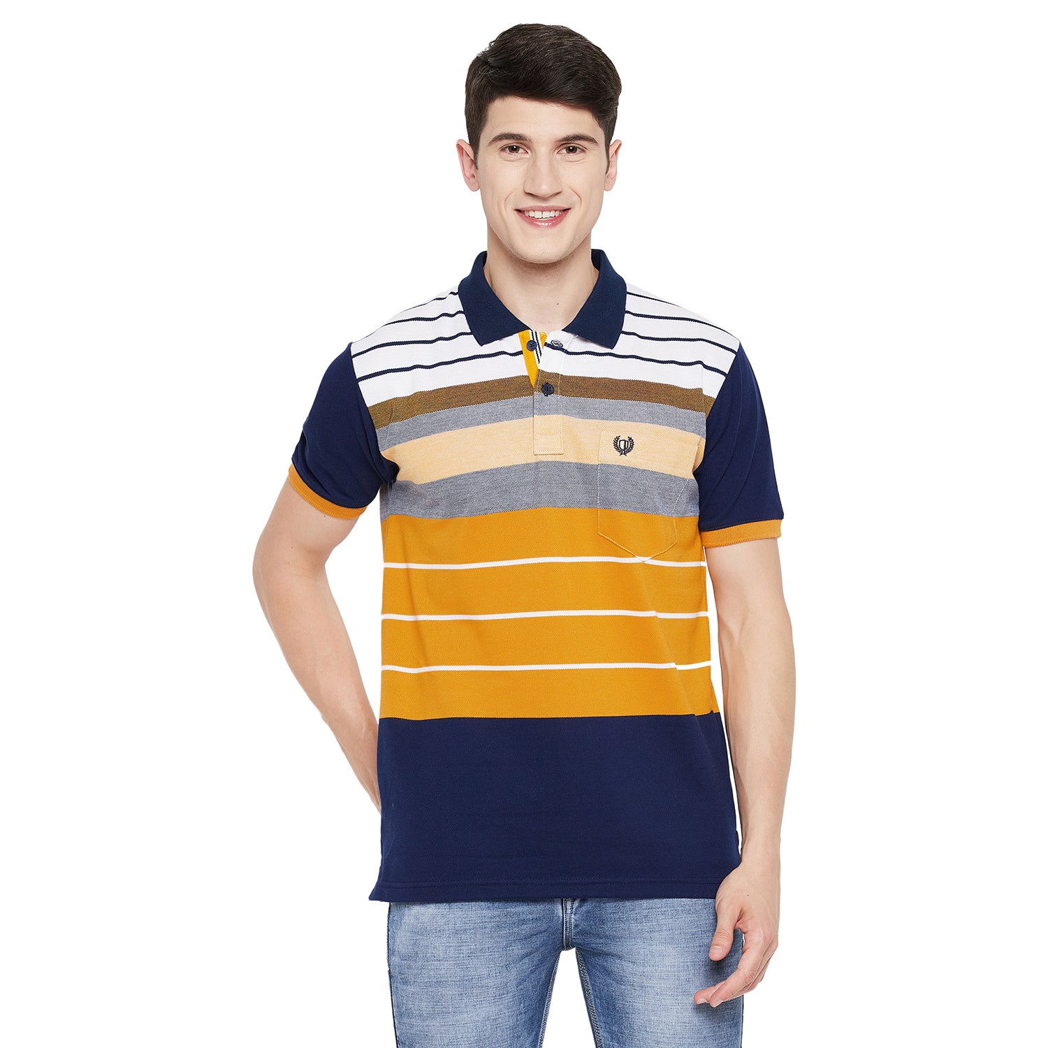Duke Stardust Men Half Sleeve Cotton T-shirt (LF5306)