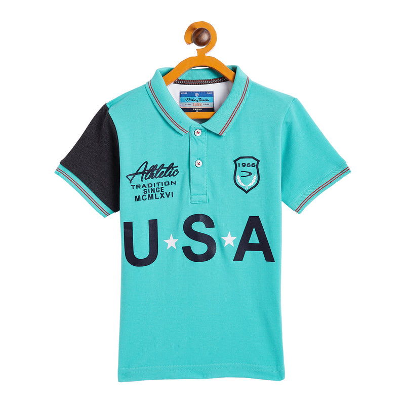 Duke Urban Boys Half Sleeve Cotton T-shirt (LF632)