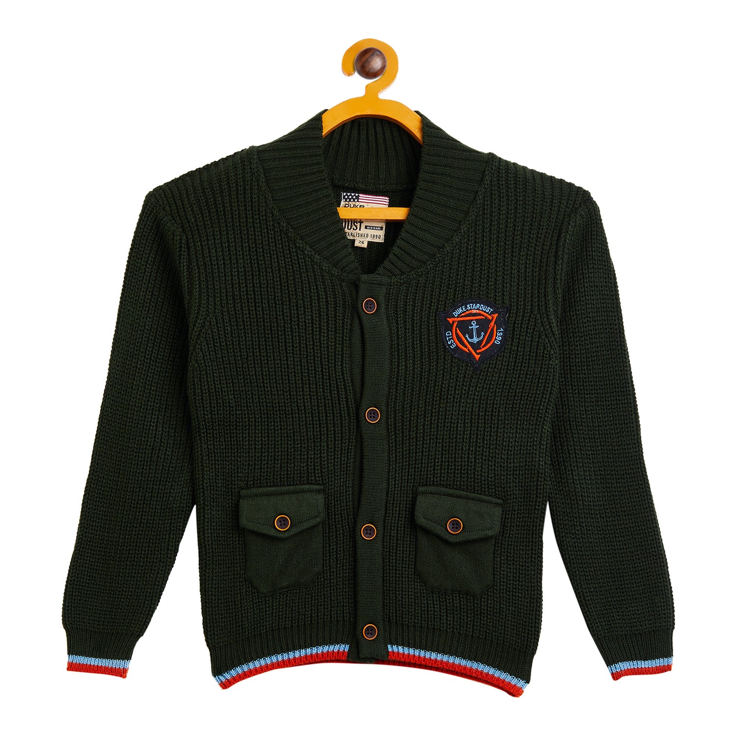Duke Urban Boys V-Neck Sweater (SDS3580)