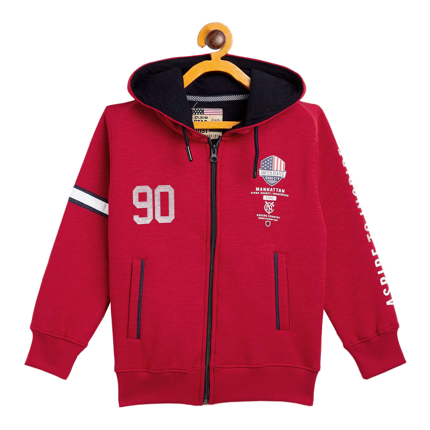 Duke Urban Boys Hooded Neck Sweatshirt (LF235)