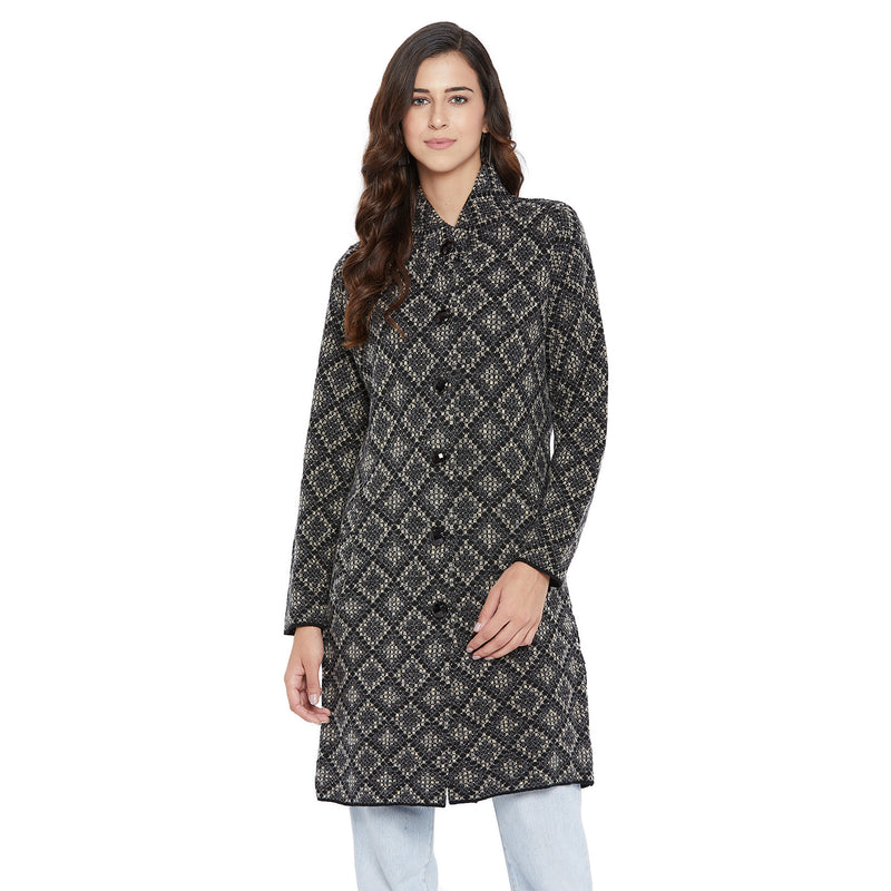 Duke Urban Women Full Sleeve Long Cardigan (SDS959)