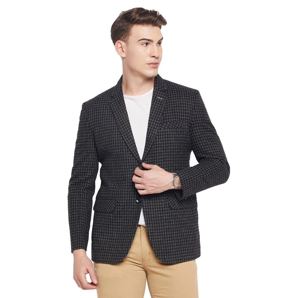 Duke Urban Men Full Sleeve Lapel Neck Coat (SDZ934)