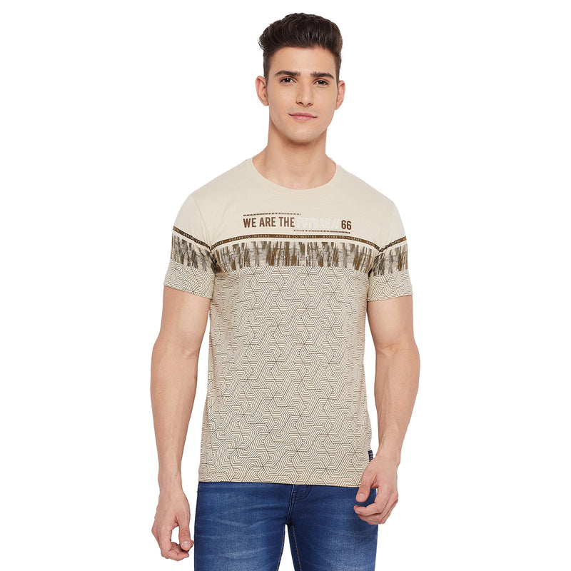 Duke Urban Men Half Sleeve Cotton T-shirt (LF5257)