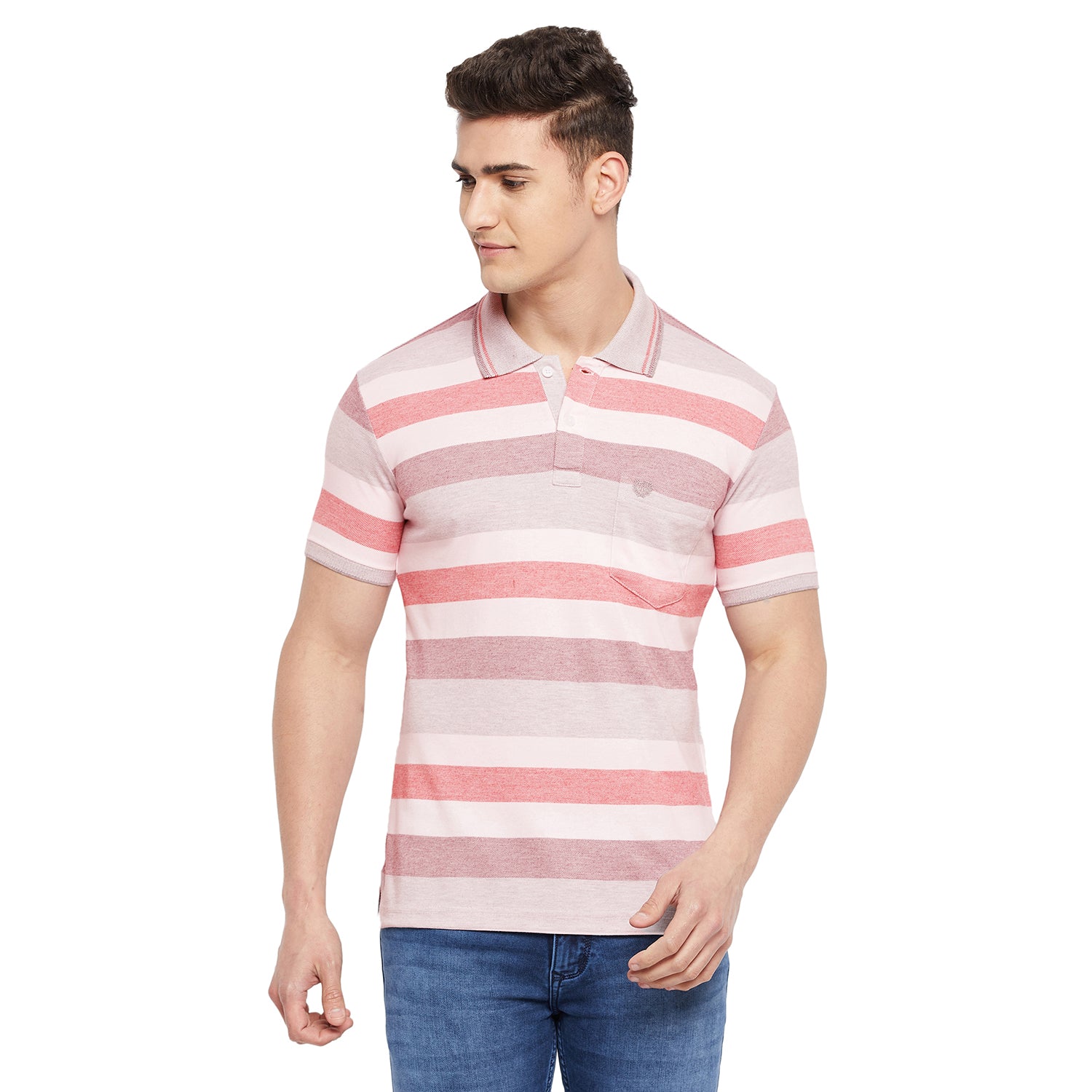 Duke Stardust Men Half Sleeve Cotton T-Shirt (LF5130)