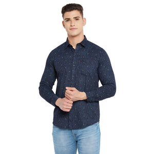 Duke Stardust Men Full Sleeve Cotton Shirt (SDO7PRSI)