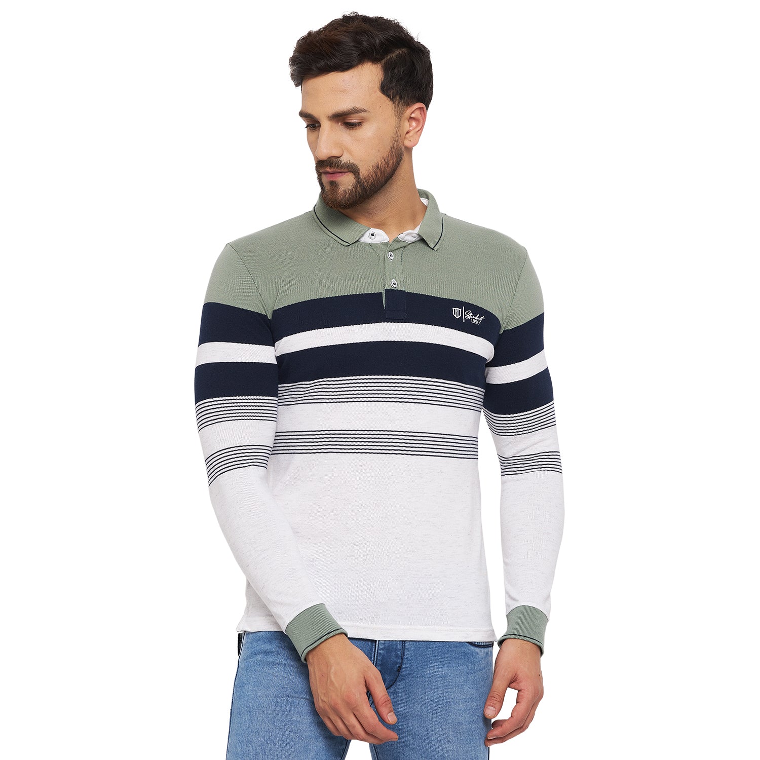 Duke Stardust Men Full Sleeve Cotton T-shirt (LF3963)