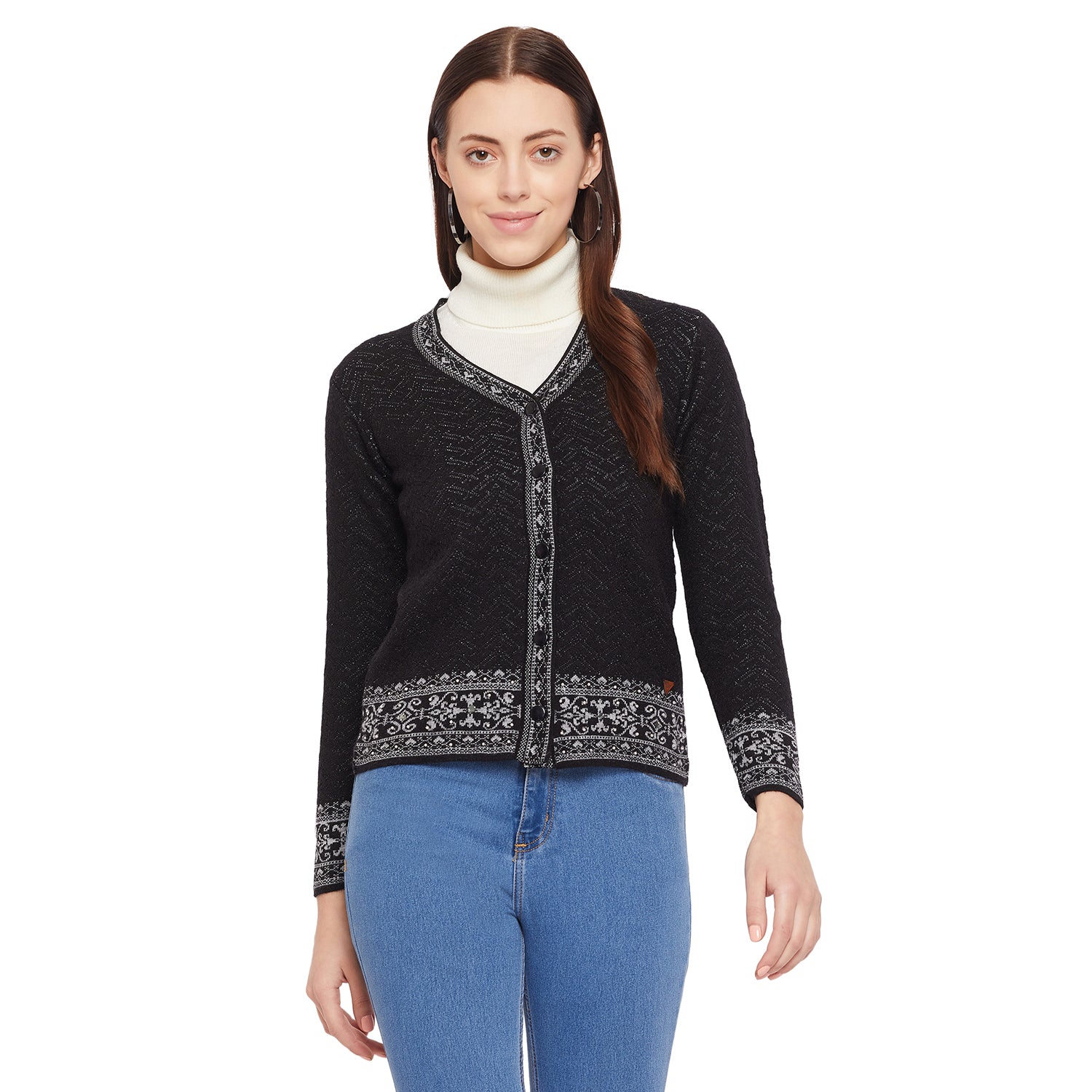 Duke Urban Women Full Sleeve Cardigan (SDS9623)