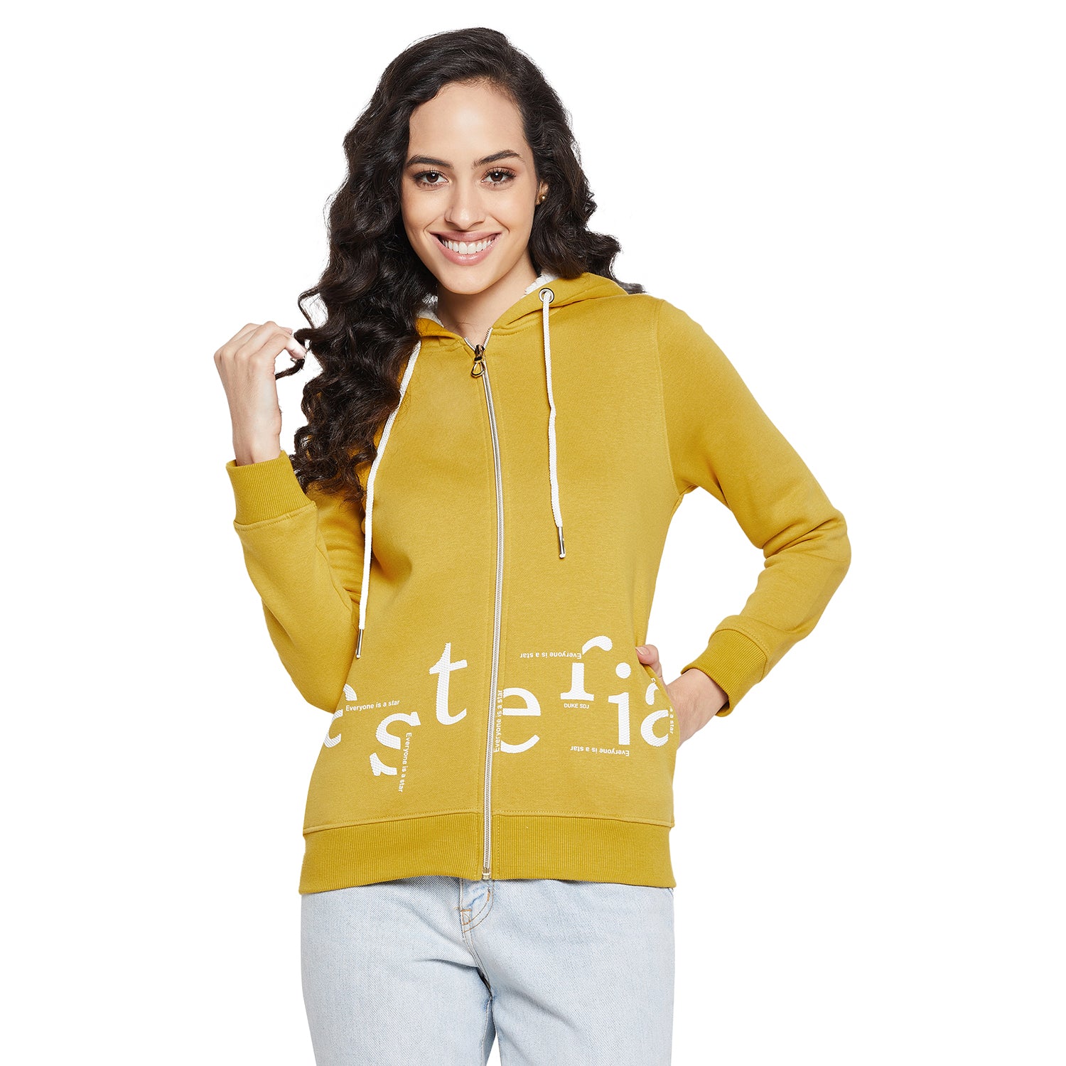 Duke Urban Women Full Sleeve Hooded Sweatshirt (LFX844)