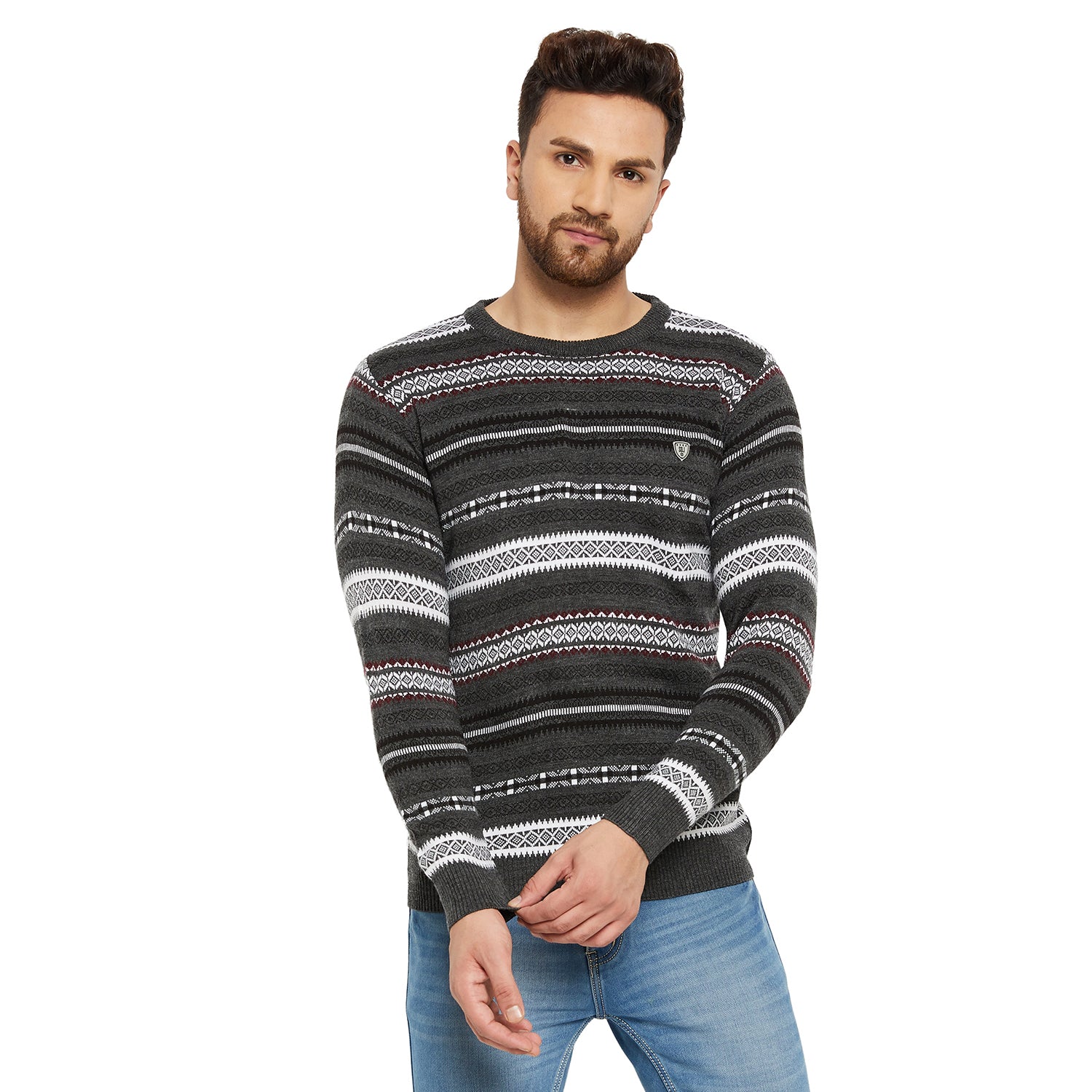 Duke Urban Men Round Neck Sweater (SDS649)
